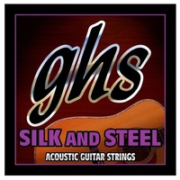 GHS Silk and Steel 12-String Acoustic Guitar Strings 600 Lt  10 - 42
