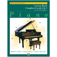 Alfred's Basic Piano Library: Lesson Book Complete 2 & 3
