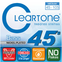 Cleartone 6445 EMP Treated .045-.105 Medium Bass Guitar Strings