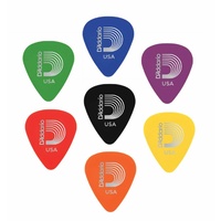 D'addario Planet Waves Duralin Precision Guitar Picks 7 Mixed - Picks / Gauges