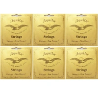 6 x  Aquila 6u Soprano Ukulele Wound 4th Low G  Single String