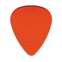 Wedgie 12 x Clear XL .88 Orange Picks 0.88 mm clear Polycarbonate picks