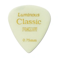 Pickboy Guitar Pick – Luminous ( 12 pack ) 0.75 mm