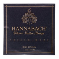 Hannabach Custom Made 728 HT Classical Guitar Strings, Full Set High Tension