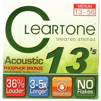 Cleartone EMP 7413 Coated Phosphor / Bronze Acoustic Guitar Strings  13 - 56