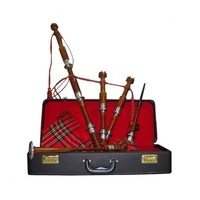 Highland Bagpipe Set - Cocuswood with Aluminium  mounts. Includes Hard case. 