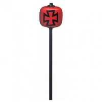 Danmar 778 Wooden RED - BLACK  Iron Cross  Bass Drum Beater