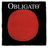 Obligato 1/4 - 1/8 Violin String Set - Medium Gauge - with Ball -end E