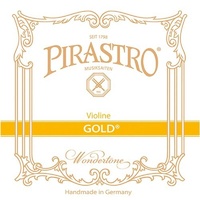 Pirastro Gold Label 4/4 Violin Single E String - Medium - Steel - Ball End