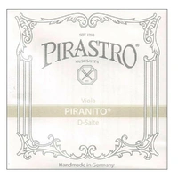 Pirastro Piranito Viola Single D String 3/4  Medium fits 14 - 15"