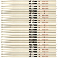 Vic Firth 7AW Classic Hickory 7A Wood Tip Drum Sticks x 12 Pairs