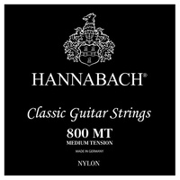 Hannabach Silver Plated 800MT Classical Guitar Strings , Full Set