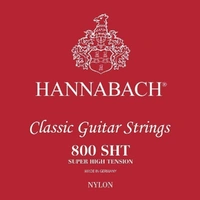 Hannabach Silver Plated 800 SHT Classical Guitar Strings Set Super High Tension