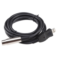 ASHTON USBMC USB TO MIC ( XLR  F ) CABLE