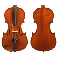 St Romani II by Gliga 4/4 Violin Outfit  – Aubert Bridge - Set up