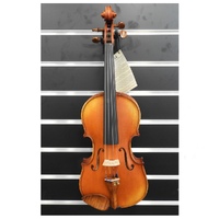 Gliga Violin 4/4 Gliga 1 Genova Outfit Set Up Aubert Bridge