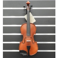 Gliga Violin 7/8 Vasile Superior Violin  Obligato Strings  c/w Deluxe Hard Case