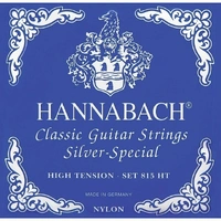 Hannabach Classical Guitar String Set "Silver Special" Blue High Tension 815HT