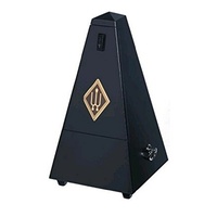 Wittner 816M System Maelzel 810 Metronome in Matt Silk Black Wooden case