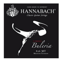 Hannabach 826 Flamenco Buleria Medium Tension Classical Guitar strings - Set