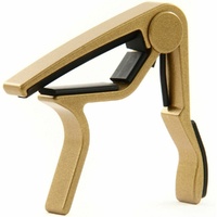 Dunlop 83CG Trigger Acoustic Guitar Capo - Gold For 6/12 String