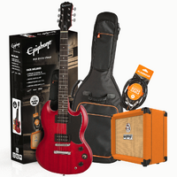 Epiphone SG Special E1 Electric Guitar Cherry - Orange Crush Amp and Bag