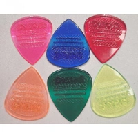 Dava Control POLYCARBONATE GEL Plectrums Guitar Picks 6 Picks Mixed Colours