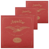 3 sets Aquila 85U Red Series Concert Regular Tuning Ukulele Strings AQU85U
