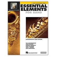 Hal Leonard Essential Elements for Band - Eb Alto Saxophone 1 Book/Online Audio