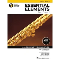 Essential Elements For Band - Book 1- Flute with Online Resources