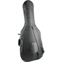 KACES KCB-3/4 Symphony Series Cello Bag 3/4-Size, Black 20mm Padding