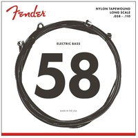 Fender 9120 Nylon Tapewound Bass Guitar Long Scale Strings Medium 58-110. 9120M