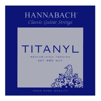 Hannabach 950 MHT TITANYL Medium/High Tension Classical Guitar Strings