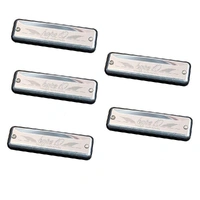 Tombo Harmonica Hope 10 hole Diatonic 5 pack keys of A Bb Eb D F Made in Japan