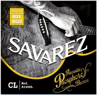 Savarez  A140CL Phosphor Bronze  Acoustic Guitar Strings 11 - 52