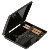Pro Tec A252 Oboe Reed Case Stores up to 8 Reeds Protec , Reed Case Black