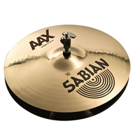 Sabian AAX21402XBV AAX Series V-Hats Brilliant Finish B20 Bronze Cymbal 14in
