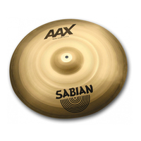 Sabian AAX21668XB AAX Series Dark Crash Brilliant Finish B20 Bronze Cymbal 16in