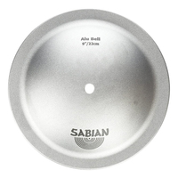 Sabian AB9 Aluminium Bell Accessory Medium Heavy Natural Finish Cymbal 9in