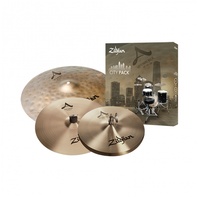 Zildjian A Zildjian Cymbal Set - City Pack 12" Hi-hats (Pair), 14" Crash, and 18" Ride