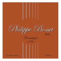 Philippe Bosset Acoustic Guitar Strings Phosphore Bronze Medium (13-56)