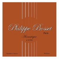 Philippe Bosset Acoustic Guitar Strings Phosphore Bronze Medium (13-56)