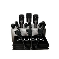 Audix D2 Trio 3-Piece Drum Microphone Package Inc's DVICE Mounts and Carry Pouch