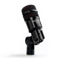Audix D4 Hypercardioid Low-frequency Microphone for Kick Drum and Toms