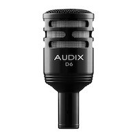 Audix D6 Cardioid Dynamic Kick Drum Microphone