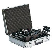 Audix DP5A 5-Piece Drum Microphone Set Package with Flight Case D2, D4, D6, i5
