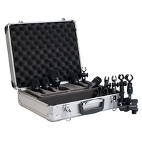 Audix FP5 Fusion 5-Piece Drum Microphone Package with Flight Case