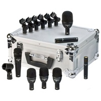 Audix FP7 Fusion 7-Piece Drum Microphone Package with Flight Case Sale 1 ONLY