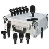 Audix FP7 Fusion 7-Piece Drum Microphone Package with Flight Case