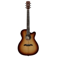 Alvarez AF60CESHB Artist 60 Series Folk Acoustic-Electric Guitar LR Baggs Pickup
